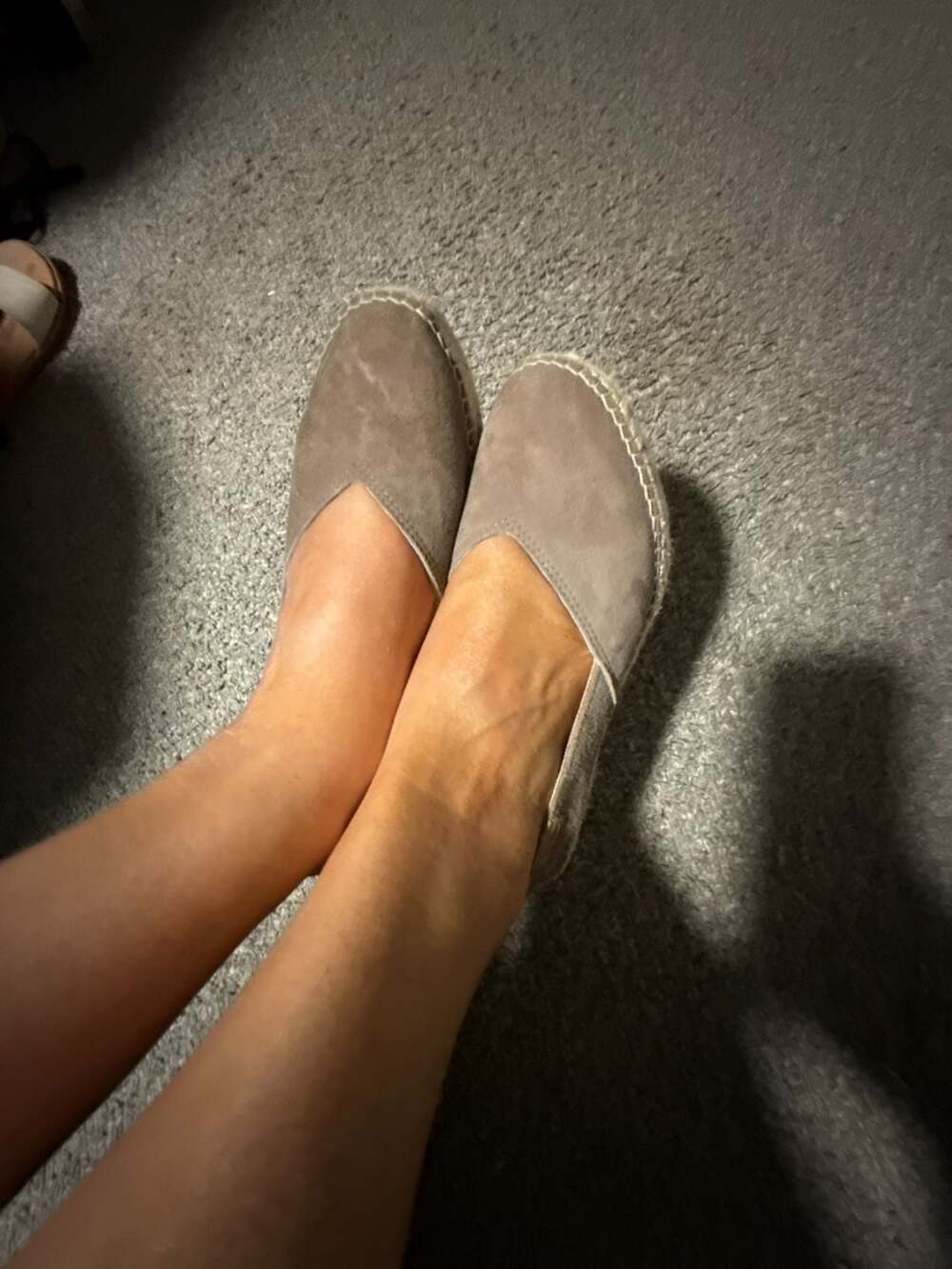 Toni Pons Suede Slingback Wedge Espadrilles